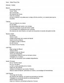 Un caracol para emma, personajes y vocabulario.