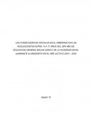 LAS CONSECUENCIAS SOCIALES EN EL EMBARAZO EN LAS ADOLESCENTES ENTRE 14 A 17 AÑOS DEL 3ER AÑO DE EDUCACION GENERAL BACHILLERATO DE LA ACADEMIA NAVAL ALMIRANTE ILLINGWORTH EN EL AÑO LECTIVO 2015 – 2016