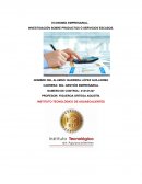 Investigación sobre productos o servicios.