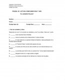 PRUEBA DE LECTURA COMPLEMENTARIA 7º AÑO. “EL CANARIO POLACO”