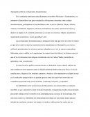 Argumento sobre las culturas mesoamericanas.