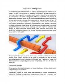 Enfoque de Contingencias. Página 1