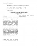 DESPIECE Y DIAGNOSTICO DEL SISTEMA DE SUSPENSION DELANTERO DE UN VEHICULO