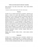 Fósforo como fuente esencial e interacción las plantas.