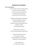 Análisis de Forma y Fondo: Nosotros los Hombres Jorge Debravo