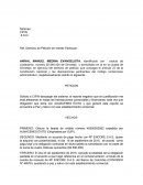 Ejemplo - solicitud.