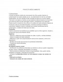 Proyecto medio ambiente.