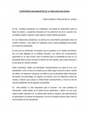 CONTENIDOS ENAJENANTES DE LA REALIDAD BOLIVIANA