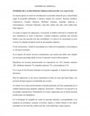 INFORME DE LAS DECISIONES OPERACIONALES DE LAS AGENCIAS.