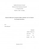 Propuesta Ecológica para La formación de Hábitos Ambientales