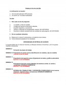 Trabajo de aplicación destino turistico