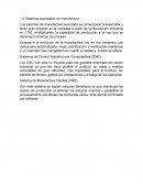 Tema: Sistemas avanzados de manufactura.