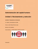 RECLUTAMIENTO Y SELECCION. Recopilación de información
