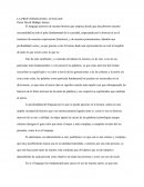 Reseña lo que puede el lenguaje