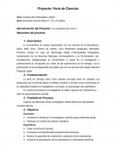 Denominación del Proyecto: Los Científicos del C.N.P.J.