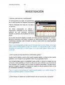 INVESTIGACIÓN ¿Qué es y para qué es un presupuesto?