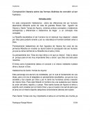 Composición literaria sobre las formas distintas de concebir al ser humano.