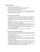 Política comercial peruana.