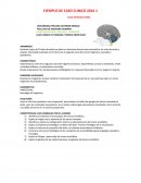 EJEMPLO DE CASO CLINICO 2016-1