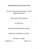 TEMAS SELECTOS DE BIOLOGIA.