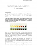 EXTRACCIÓN DE ANTOCIANOS DE VINO EFECTO DEL PH