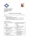 Control de lectura Konrad 8° Básico.