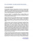 De la Economía y su Implicación Psicológica