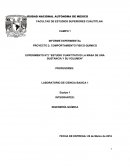 Comportamiento fisico quimico.