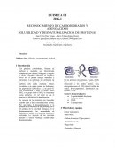 Reconocimiento de Carbohidratos y proteínas.