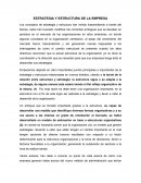 ESTRATEGIA Y ESTRUCTURA DE LA EMPRESA.