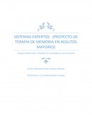 SISTEMA EXPERTO PARA EL DIAGNÓSTICO DE MEMORIA DEL ADULTO MAYOR.