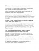 El funcionamiento de las sociedades humanas se debe al proceso de la comunicación.ю