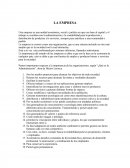 Ensayo: La Empresa