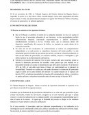 Analisis sentencia csj rad 26945.