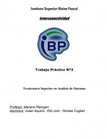 Interconectividad (Protocolos de Internet).. Página 1