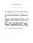 Deficiencia de micronutrientes en las plantas.