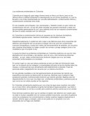 Los problemas ambientales en Colombia.