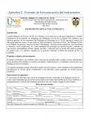 INSTRUMENTO GRUPAL PARA ENTREVISTA