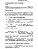 RECURSO DE INCONFORMIDAD CONTRA SANCION ADMINISTRATIVA