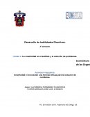 Creatividad e innovación una fórmula eficaz para la solución de conflictos..