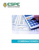 COMBINACIONES DE NEGOCIOS.