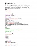 Ejercicios C++
