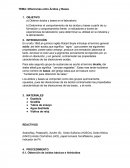 Diferencias entre Ácidos y Bases.