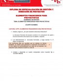ELEMENTOS FINANCIEROS PARA PROYECTISTAS