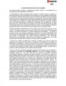 Resumen constitucion politica colombia