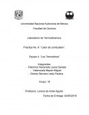 Práctica calor latente.