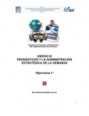 PRONÓSTICOS Y LA ADMINISTRACIÓN ESTRATÉGICA DE LA DEMANDA