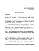 Texto ensayista: El proceso lector