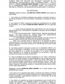 CONVENIO DE RESCISION DE ARRENDAMIENTO