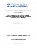 CONTABILIDAD DE PASIVO Y PATRIMONIO PRIMER CICLO 2016